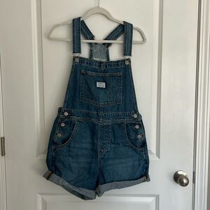 levi’s denim overalls